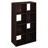 New in box! Gravitti 8 Cube Bookcase (48” X 24” X 12” ) - Black! Can be used Vertically or Horizontally!