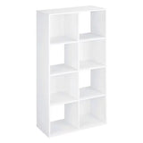 New in box! Gravitti 8 Cube Bookcase (48” X 24” X 12” ) - White! Can be used Vertically or Horizontally!