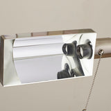 New in box! Wayfair Greyleigh Fishel 59" Height Adjustable Task Floor Lamp in Brushed Steel Finish! Retails $272 w/Tax!