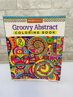 Groovy Abstract Colouring Book!