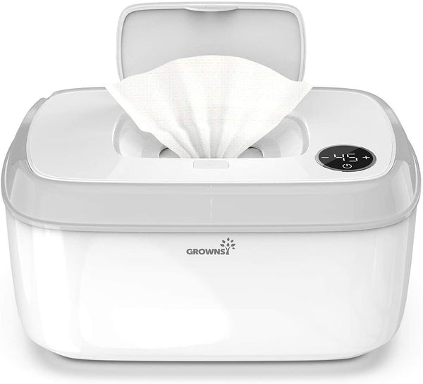 New Wipe Warmer, Baby Diaper Wipes Dispenser Holder BPA-Free with Precise Temperature Control, Evenly and Quickly Top Heating, Large Capacity, Silent for Baby, Perfect Warmth