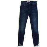 NWT! Fidelity Jeans Gwen Raw Step Hem High Rise Skinny Political Blue Women's Sz 29! Retails $208+
