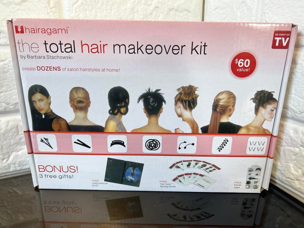 As Seen On TV - Hairagami Total Hair Makeover Kit Styling