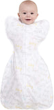 New in package! HALO Innovations SleepSack Self-Soothing Swaddle Happy Baby Love, Newborn!