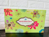 New set of 30 Hand Crafted All Occasion Greeting cards in Keepsake box with envelopes!