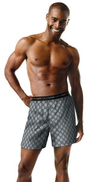 New in package! Hanes Men's Woven Tagless Boxers, Pack of 4, Sz XL! – The  Warehouse Liquidation