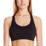 New Sport Women's Seamless Racerback Sports Bra, Black, Sz S!