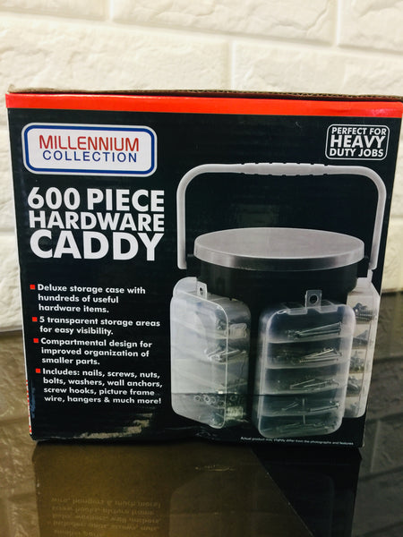 New in box! 600-Piece Hardware Caddy!