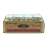 New in package! Golden Harvest Regular Mouth 500ml Glass Jars with Lids and Bands, 12 Count