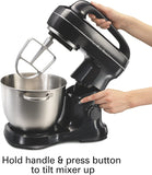 Brand new NO BOX! Hamilton Beach 63391 Stand Mixer 7 Speeds with Whisk, Dough Hook, Flat Beater Attachments, 4 Quart, Black