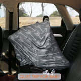 Baby Car Seat Cover Canopy Nursing and Breastfeeding Cover (Arrows)