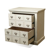Brand new Amazing 2 Drawer Accent Cabinet with Built in Plug Outlets & USB! Retails $850 W/Tax!
