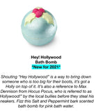 New Lush Hey Hollywood Bath Bomb, 200g!