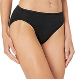 New in package! Amazon Essentials Womens Cotton Stretch High-Cut Bikini Panties, 10 Pack, Sz M!