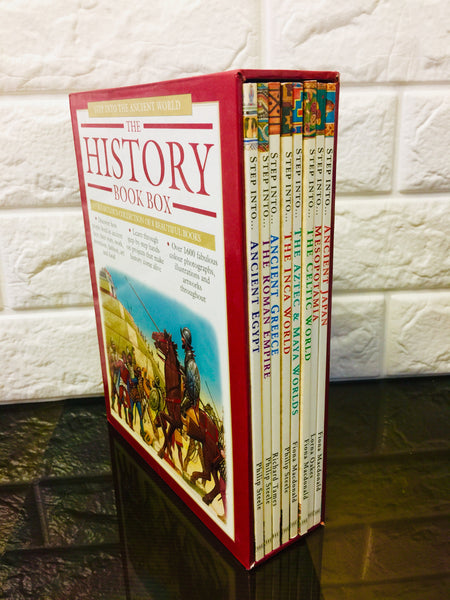 New The History Book Box: Step Into the Ancient World (includes 8 Books)