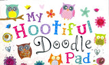 New My Hootiful Doodle Pad Paperback, Jumbo Activity Pad! Ages 3+