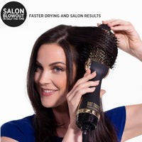 New in box! Hot Tools Professional 24K Gold Charcoal Infused one-step blowout Styler