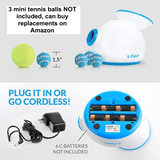iFetch Automatic Ball Launcher for Dogs, does not include balls, takes 1.5" tennis balls! Retails $167+