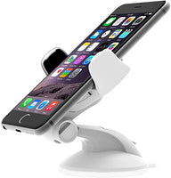 New iOttie Easy Flex 3 Car Mount Holder for iPhone 7/6s/6, Galaxy S7/S7 Edge, S6/S6 Edge - Retail Packaging – White