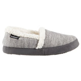 New with tags! Isotoner Women’s Microsuede Marisol Closed Back Slippers in Light Grey, Sz S 5-6