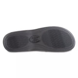 New Men's isotoner Microterry and Waffle Travis Hoodback Slippers, Sz XXL 13-14