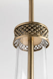 Manke 1-Light Unique / Statement Geometric Pendant in Aged Brass by Ivy Bronx! Retails $860+ on sale!