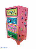 Miniature Wooden Chest of Drawers Jewelry Box! Super Cute & Functional!