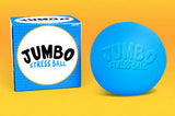Brand new Jumbo Stress Ball! Squeeze, stretch and pull your stress away with this JUMBO Stress Ball! RETAIL $20