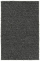 Hand Woven & Hand Serged 5x8 Wool Area Rug in Charcoal Grey by Kaleen Rugs! Made in India! Retails $507 US+