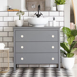 New Wayfair Gorgeous Keebie Hand Crafted Round Natural Marble Stone Knob Multipack (Set of 10), White, Made in India!