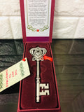 Brand new The Key To Christmas! Includes Keepsake box & Verse!