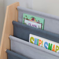 KidKraft Sling Bookshelf Grey & Natural! Brand new in box! Great way for your little ones to organize their books.
