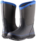 New in box! MCIKCC Kids' High Waterproof Rubber Rain and Snow Boot, Grey, Sz 2! Great for All Seasons!