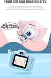 New Digital Camera for Kids with 32 GB Memory Card and Games - 16.0MP 2.0 Inch HD Shockproof Camera, IPS Screen Kids Video Camera (Pink)