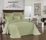 New in package! Historic Charleston King Charles Matelasse Bedspread, Queen, Sage! This is sold as Bedspread ONLY! Retails $195+