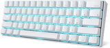New in box! RK ROYAL KLUDGE RK61 Wireless 60% Mechanical Gaming Keyboard, White! Retails $80+