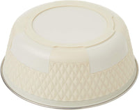 PET RAGEOUS Kona Non-Skid Stainless-Steel Bowl, Antique White, 3.75 Cups/6.75"