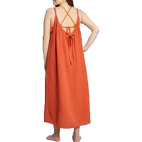 New Women's Women's Midi Cover Up Dress! Roomy, perfect for summer! Rust PLUS Sz 1X/2X!