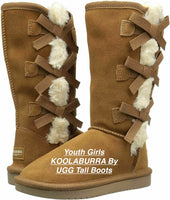 Brand new Koolaburra by UGG Girl's Victoria Tall Boot, Chestnut, Sz 13! Retails $200+