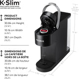 New in box! Keurig K-Slim Single Serve K-Cup Pod Coffee Maker, Featuring Simple Push Button Controls And MultiStream Technology, Black