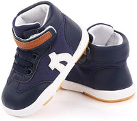 New Baby Sneakers Cotton Breathable Rubber Sole Non-Slip First Walkers Shoes for Boys Girls, 12-15 Months!