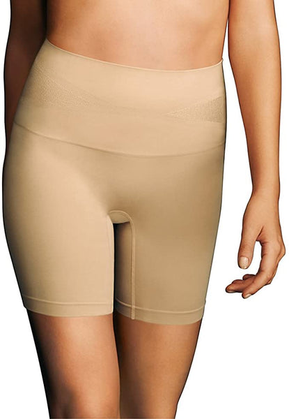 New with tags! Maidenform Women's Comfortable Slim Waisters Thigh Slimmer Shapewear in Laffte Lift, Sz L! Retails $99+