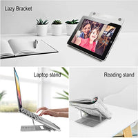 New Laptop Stand,LITSPED Laptop Riser Stand for Desk,Laptop Holder Mount with Adjustable 9-Level Height,Compatible with MacBook Air/Pro,Dell,HP,Lenovo and All Laptops (10-15.6inch)