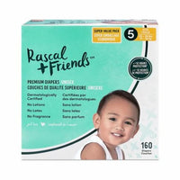 Rascal Friends Premium Diapers Size 6, 112 Count (Select, 55% OFF