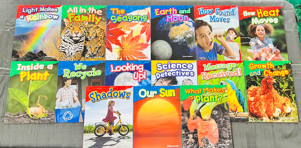 Amazing Book Collection! Large Educational Lot!  Includes all 15 Books, paperback