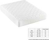 Lavish Home Padded Mattress Cover-100% Cotton Twin XL Overstuffed Bed Protector Topper for Allergens, Mites-Fitted No Slip Corners, Fits 21" Deep! Retails $85+