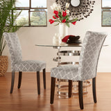 New in box! Great Quality Darby Home Co. Lea Upholstered Dining Chairs (Set of 2) Grey! Wayfair item! Retails $375 w/tax on sale!