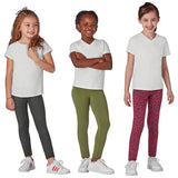 New Members Mark Girls Stretch Pull On My Favourite Leggings 3 Pack sz 7/8, your choice of colours! Retail $28