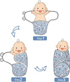 New 2 Pack Lekebaby Baby Newborn Swaddle Wrap Blanket 0-3 Months Unisex, 100% Cotton, Pack of 2! Retails $30+