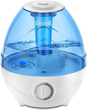 New in box! LEVOIT Humidifier for Bedroom, Cool Mist Humidifiers for Baby Nursery, Air Humidifier with Night Light, BPA Free, Quiet, Up to 24h, Filterless, 2.4L